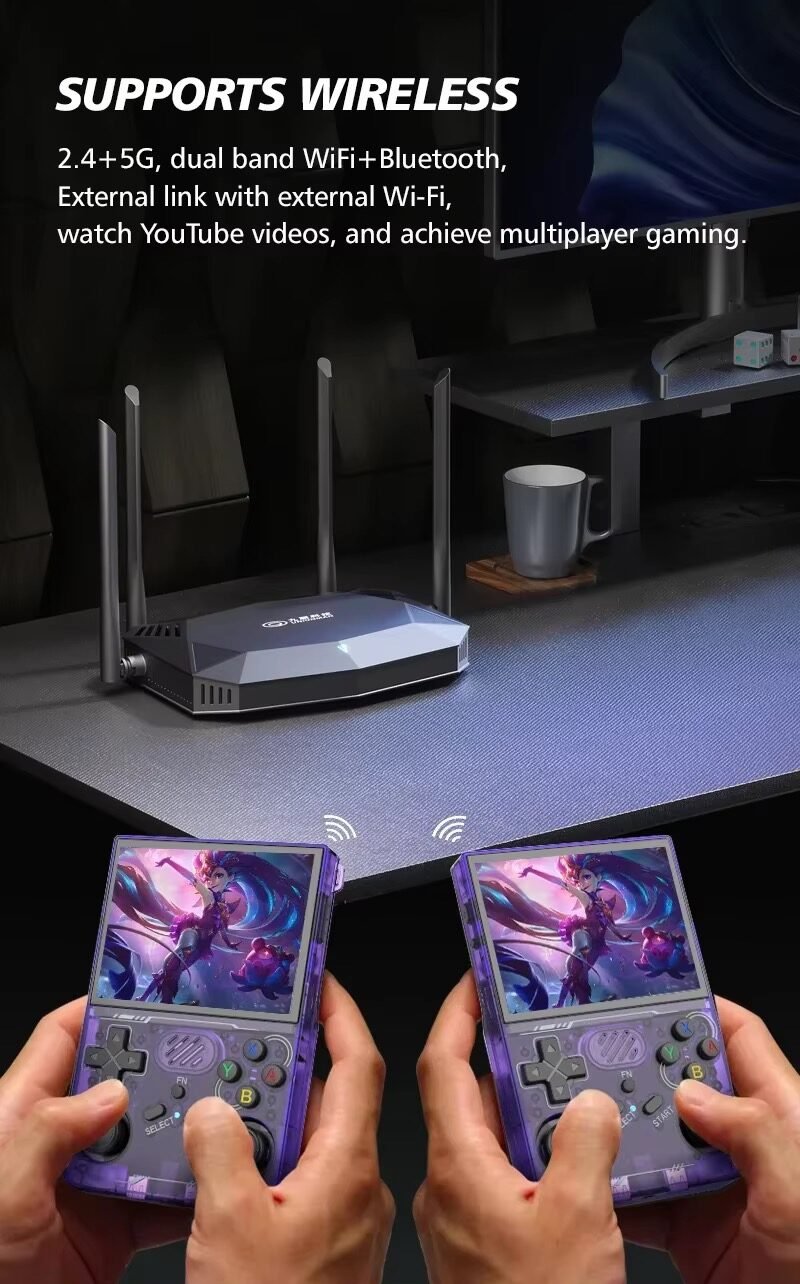 Conexión Wi-Fi dual y Bluetooth de la consola