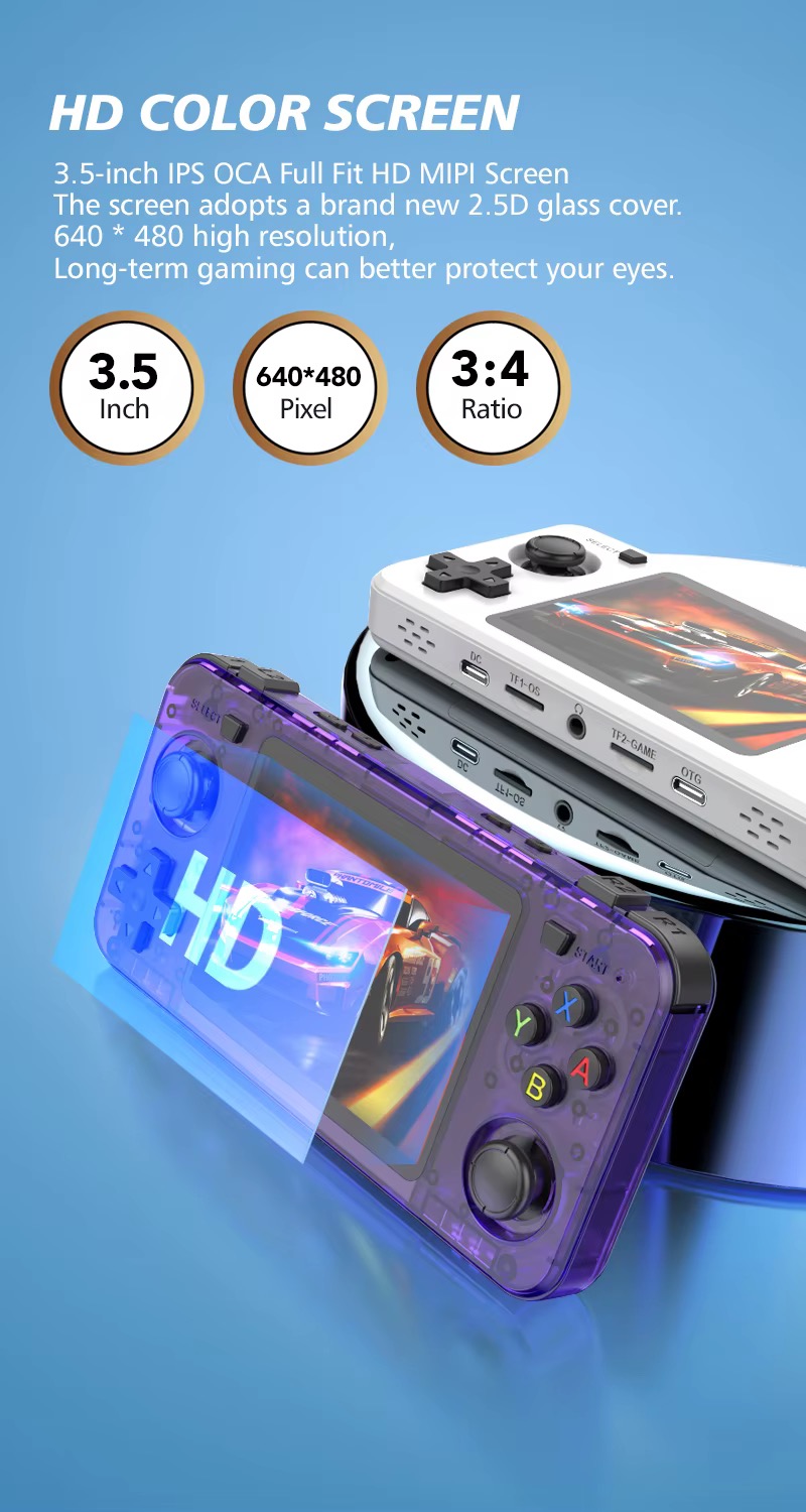 Pantalla IPS HD 3.5 pulgadas