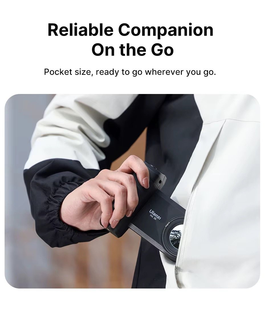 Grip MagSafe compacto y portátil