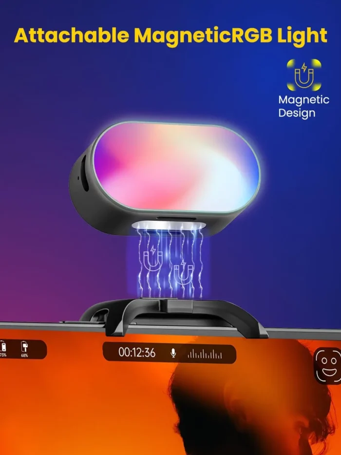 Luz RGB Magnética de Relleno AOCHUAN - Imagen 2