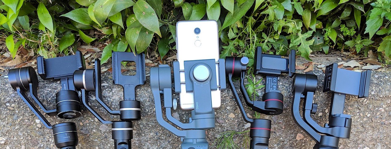 Gimbal profesional para vlogging