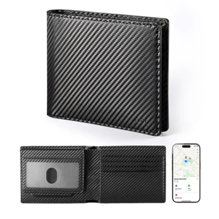 ESR Geo Wallet Find My wallet open and closed