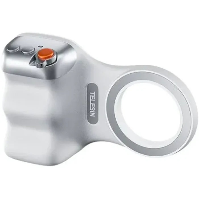 Grip magnético Telesin Fun Shot con disparador naranja
