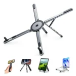 Soporte magnético para celular 4 en 1 abierto y sus cuatro usos