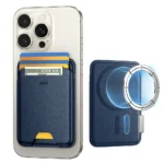 Navy blue ESR MagSafe card holder